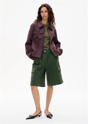 Joanne jakke Deep Burgundy Baum Und Pferdgarten 